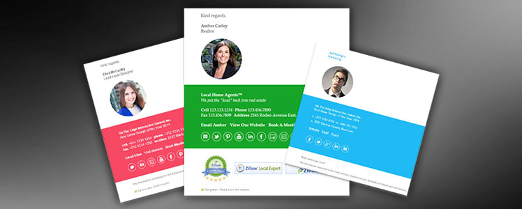 Online creëer professionele e-mail handtekeningen in HTML, zoals met E-mail Signature Rescue.