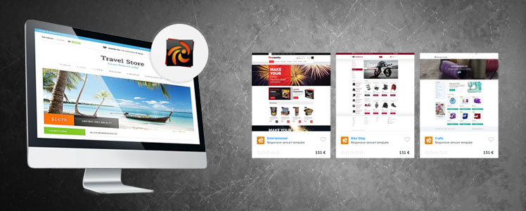 De open source shopping cart software Zen Cart gaat al vele jaren mee. Er is een groot aantal templates voor verkrijgbaar.
