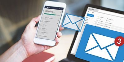 Spammails controleren op laptop en smartphone