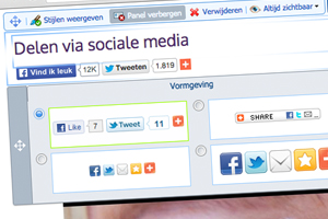 Delen op social media