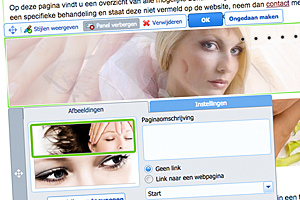 Diavoorstelling/slider module in SiteBuilder Plus