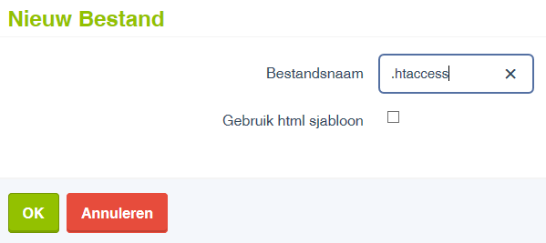 Geef het bestand een naam