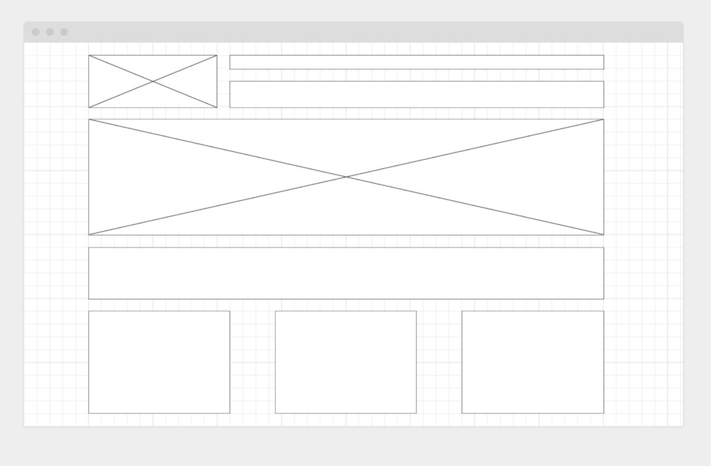 Bespaar tijd tijdens webdesign traject met wireframes.