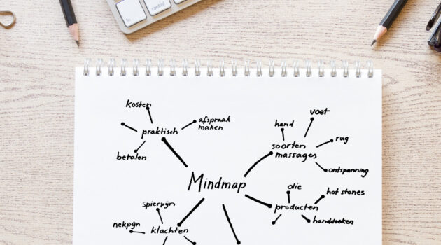 Betere onderwerpen bedenken voor bloggen? Een mindmap kan helpen.