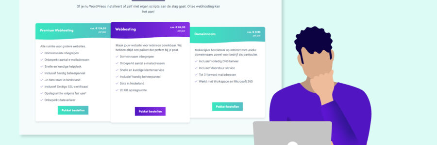 Webhosting bestellen bij Hosting2GO. Zo werkt dat!