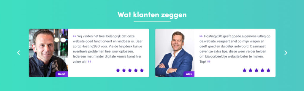 Webhosting reviews; webhosting wordt beoordeeld op de mate van ondersteuning.