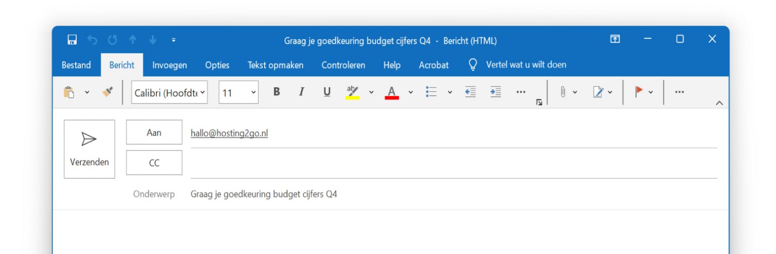 Zakelijke email schrijven? Zo doe je dat in 10 tips! Hosting2GO
