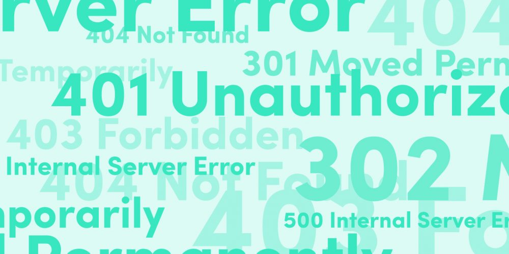 Wat betekenen de http-foutcodes op je website?