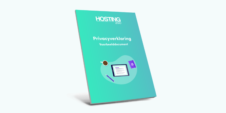 Verplicht; privacyverklaring + gratis voorbeeld